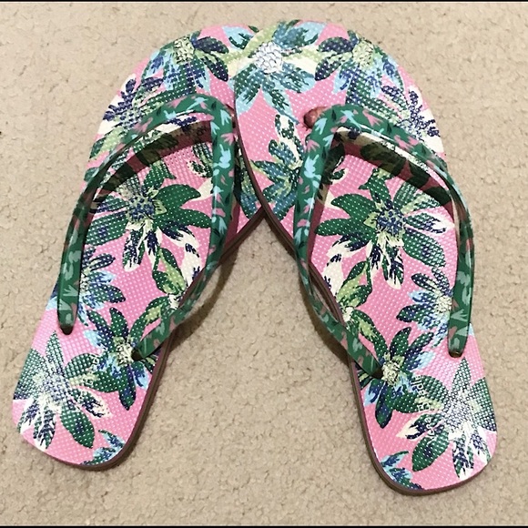 🔥EUC VERA BRADLEY SUPER CUTE FLIP FLOPS PLEASE👀🔽ALL PICS&GORG MULTICOLORED - Picture 4 of 14